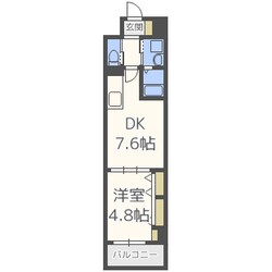 パークフラッツ新大阪の物件間取画像